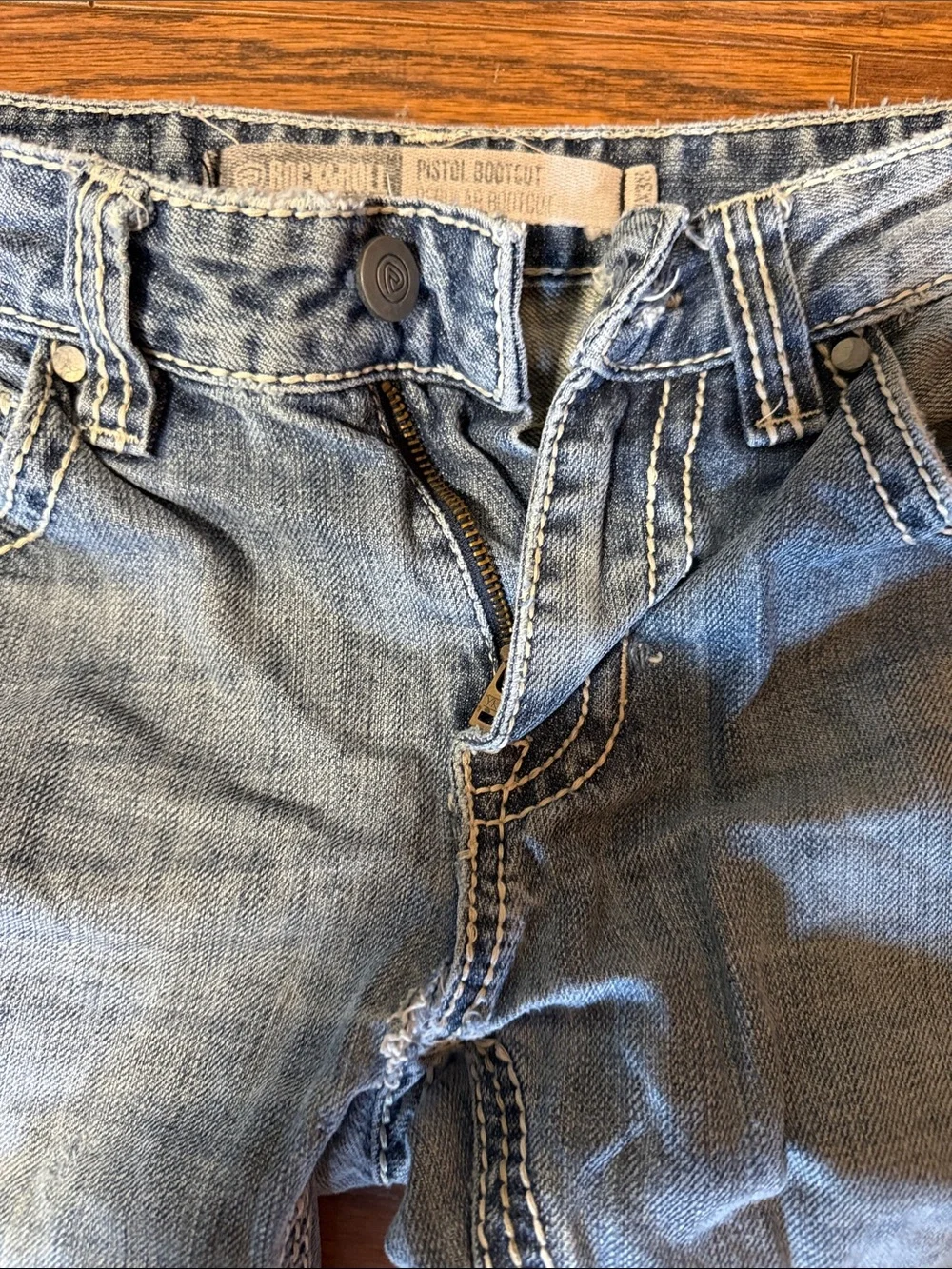 Men’s Light Blue Bootcut Jeans - Classic Everyday Denim